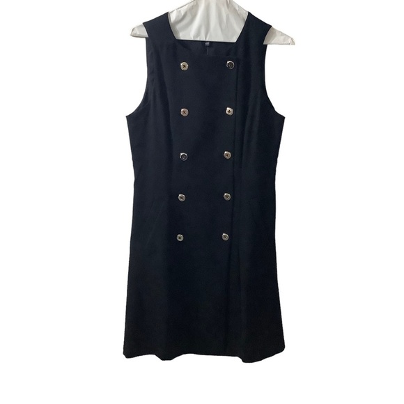 White House Black Market Black Sleeveless Dress - Picture 3 of 9